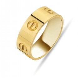 Altın Cartier 14 Ayar Alyans