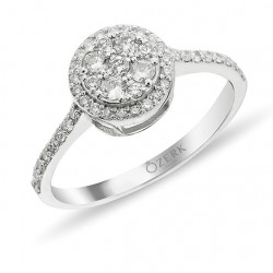 0.40 KARAT 14 AYAR CORONET PIRLANTA