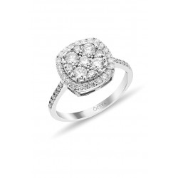 0.85 KARAT 14 AYAR CORONET PIRLANTA