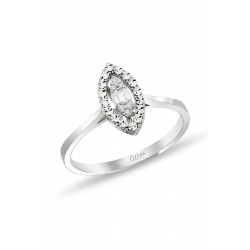 0.10 KARAT 14 AYAR BAGET PIRLANTA